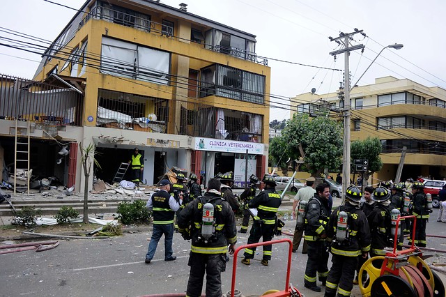 Video: Revisa el momento exacto de la explosión en Reñaca