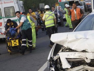 Revelan antecedentes del fatal accidente en Costanera Norte que dejó un muerto y dos heridos