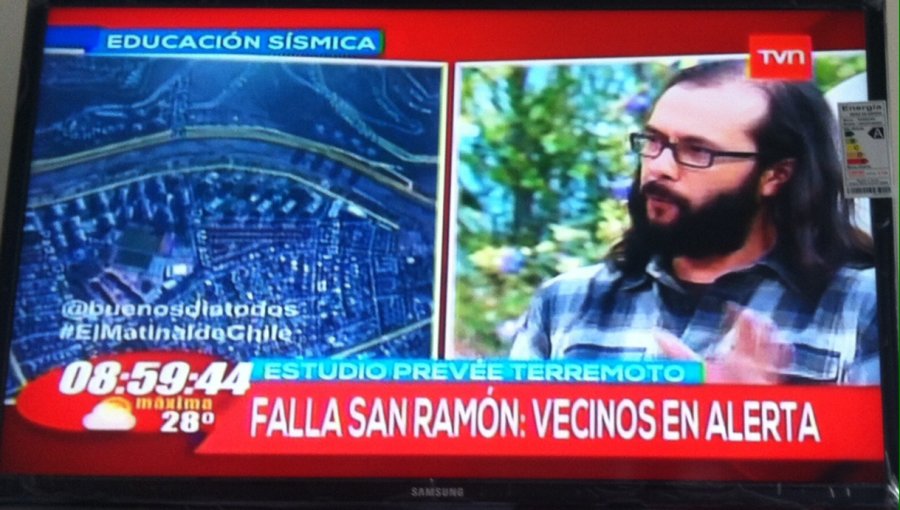 Geógrafo Marcelo Lagos confirma un eventual terremoto en falla de San Ramón