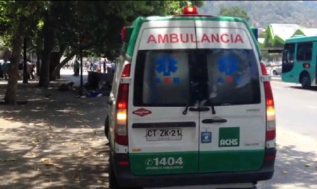 Video denuncia: Mira cómo es sorprendido chofer de ambulancia haciendo mal uso de ella
