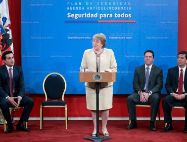 Bachelet firma proyecto que sanciona con penas efectivas los delitos de alta connotación social