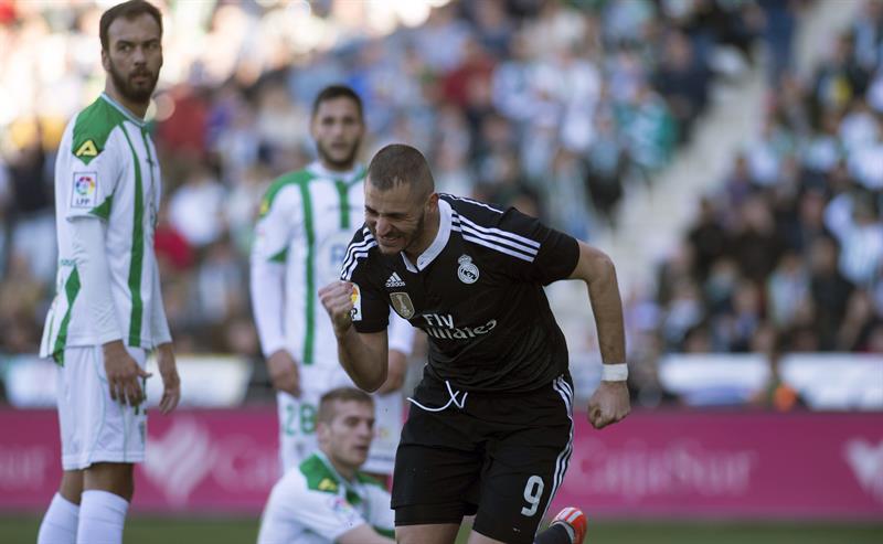 Real Madrid vence en la agonía al Córdoba con un expulsado Cristiano