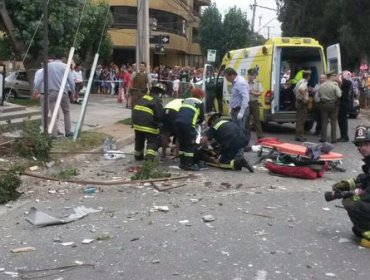 Dos víctimas se encuentran en estado crítico luego de la explosión de Reñaca