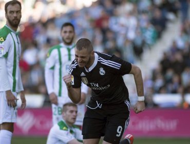 Real Madrid vence en la agonía al Córdoba con un expulsado Cristiano