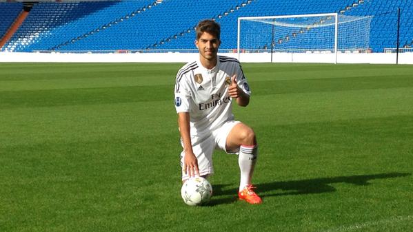 Lucas Silva es presentado como nuevo refuerzo del Real Madrid