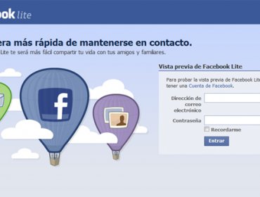 “Facebook Lite”, la versión más ligera de la red social que está pensada para los celulares de gama baja