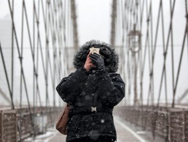 Increíbles fotografías: Así se vive la tormenta en Nueva York