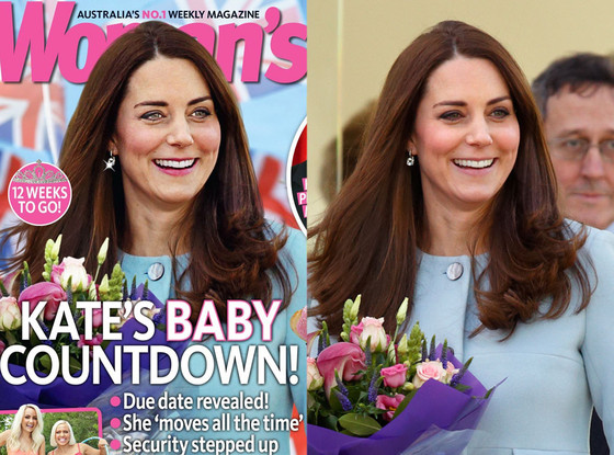 Revista australiana abusó de Photoshop con Kate Middleton