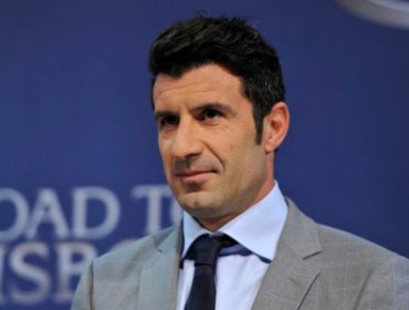 Video: Luis Figo anunció su candidatura a la presidencia de la FIFA