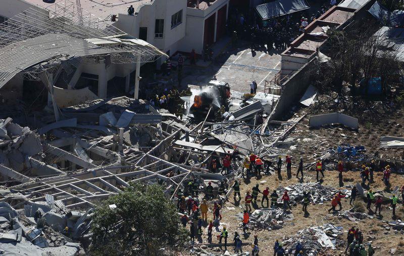 Dos muertos y 66 heridos, incluidos 21 recién nacidos, por explosión de gas en México