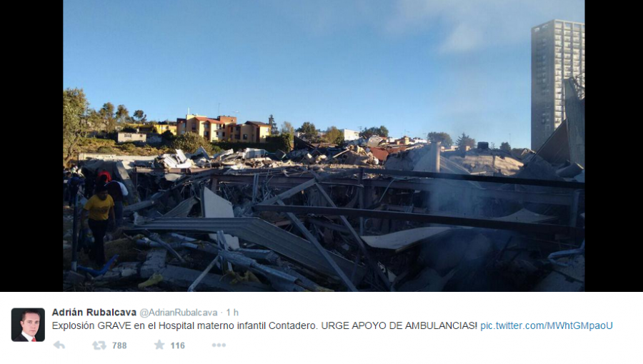 Explosión de gas en México: Al menos dos personas fallecidas y más de 50 heridas en hospital materno