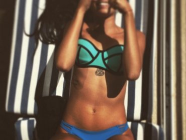 Máxima sensualidad: Steffi Méndez se luce en bikini