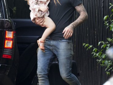 La hija de David Beckham cree que su papá está “gordito”