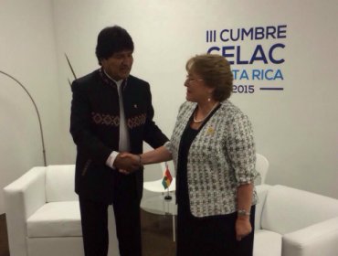 Evo Morales tras reunión con Bachelet en CELAC: “Hay mucha voluntad de empezar las relaciones bilaterales”