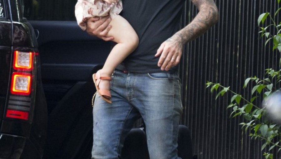 La hija de David Beckham cree que su papá está “gordito”