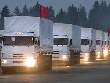 Rusia envía nuevo convoy de camiones al este de Ucrania