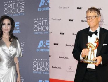 Bill Gates y Angelina Jolie, las personas más admiradas del mundo
