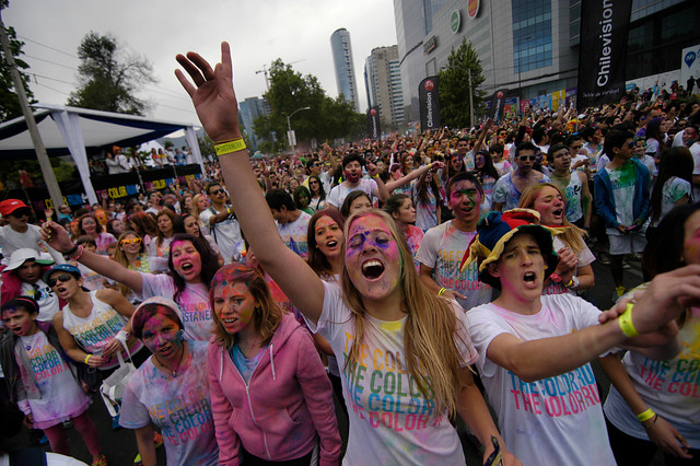 Running: Corrida 'The Color Run' llega en febrero a La Serena, Pucón y Concón