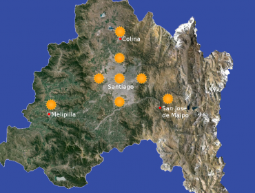 Ola de calor en Santiago promediará temperaturas sobre los 33° esta semana