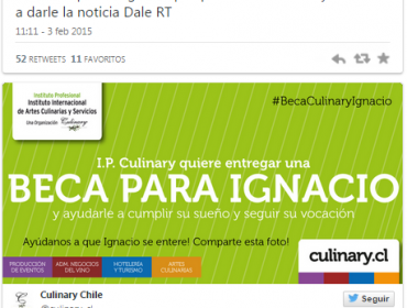 Instituto gastronómico ofrece beca completa a Ignacio de Master Chef