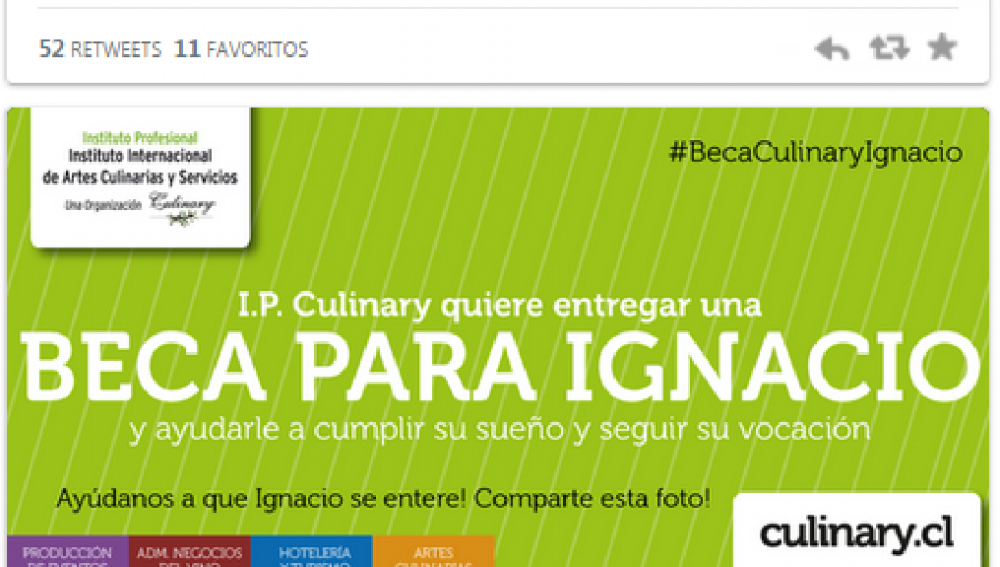 Instituto gastronómico ofrece beca completa a Ignacio de Master Chef