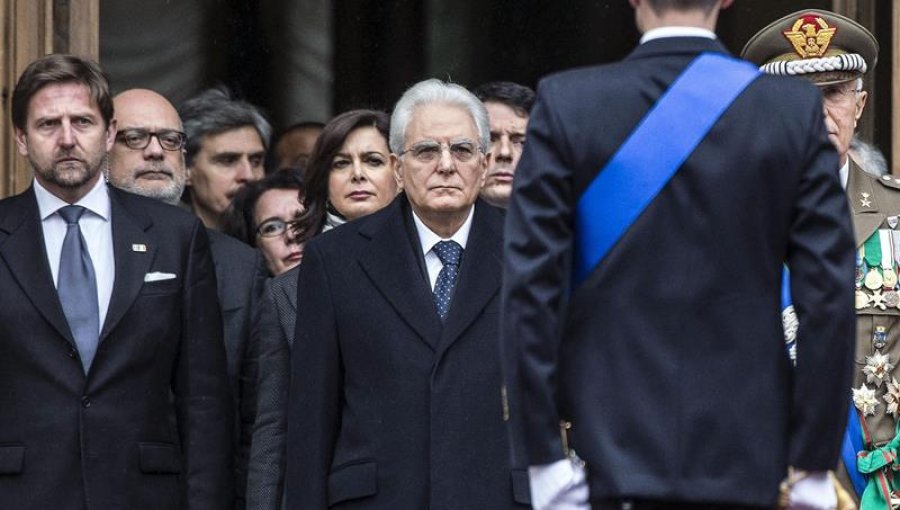 Mattarella jura como nuevo presidente de Italia