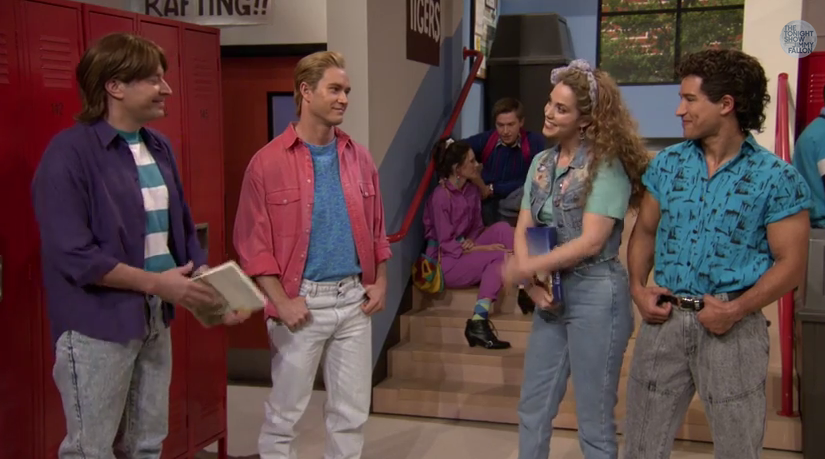 Elenco de “Salvados por la Campana” protagoniza emocionante reencuentro en programa de Jimmy Fallon