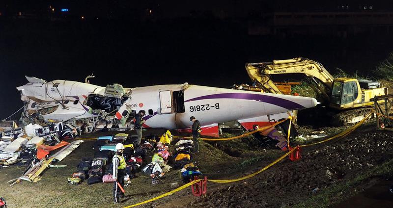 Liberan trágico audio con las últimas palabras del piloto de avión TransAsia