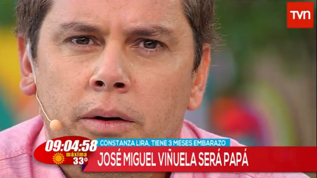 José Miguel Viñuela confirmó que será padre a los 40 años