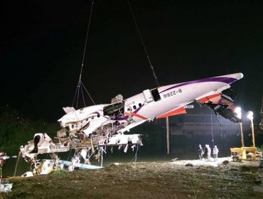 Tragedia en Taiwán: Piloto emitió llamada de emergencia antes de la caída del avión al río