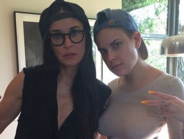 Demi Moore luce muy distinta en la actualidad