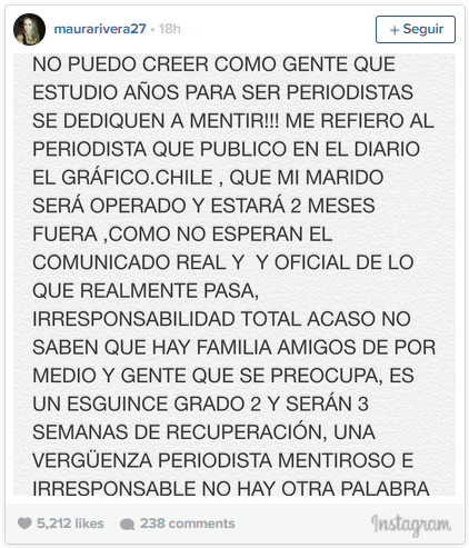 Maura Rivera tuvo un día de furia en las redes sociales