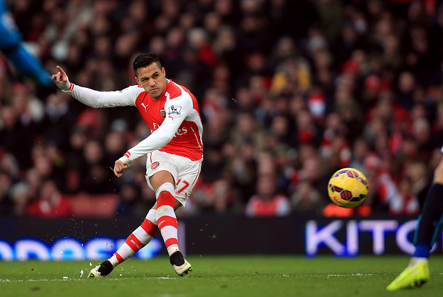 Alexis Sánchez no fue convocado finalmente para duelo Tottenham-Arsenal