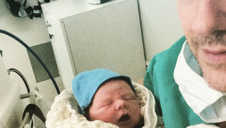 Javiera Contador da a luz a su segundo hijo