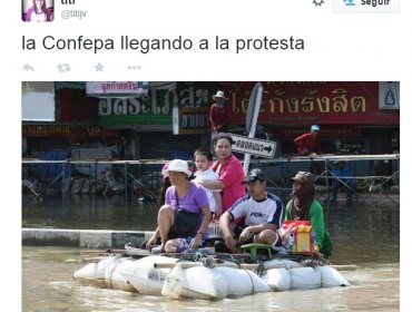 Mira los comentarios y “memes” más graciosos de la protesta en Caburgua