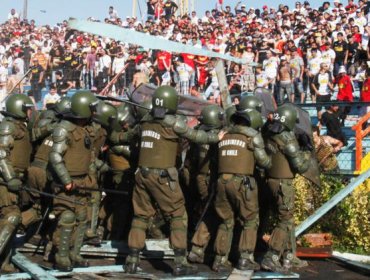 Hincha condenado por Ley de Violencia en los Estadios ahora fue detenido en el clásico Coquimbo-La Serena