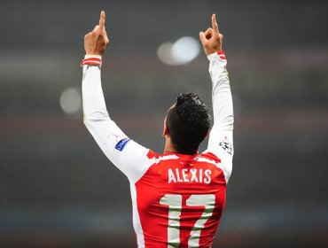 Alexis Sánchez supera lesión y volverá este martes a jugar por el Arsenal FC