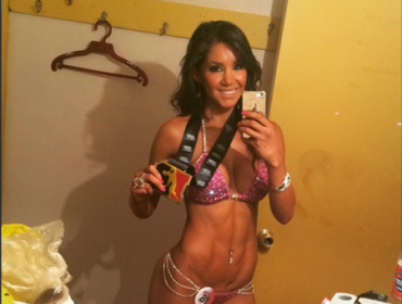Foto: Mariuxi Domínguez obtuvo segundo lugar en concurso fitness por su trabajada figura