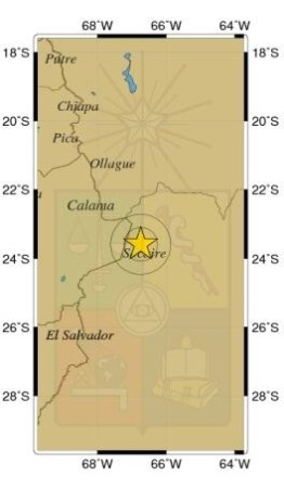 Sismo de 5.9 Richter afectó a la región de Antofagasta