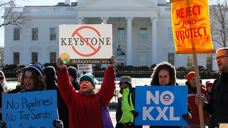 Congreso aprueba el polémico oleoducto de Keystone y fuerza a Obama a vetarlo