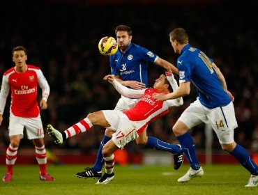 Prensa inglesa destacó actuación de Alexis Sánchez en duelo Arsenal-Leicester