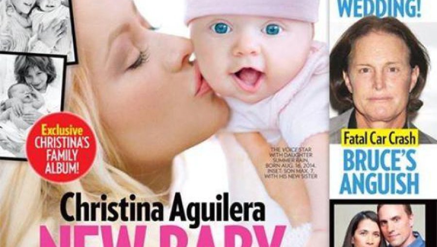 Christina Aguilera presenta a su hija Summer Rain