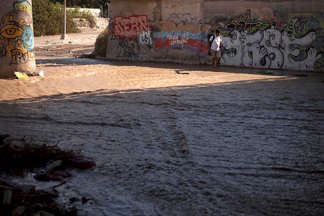 Rio San José de Arica baja por segunda vez en el año