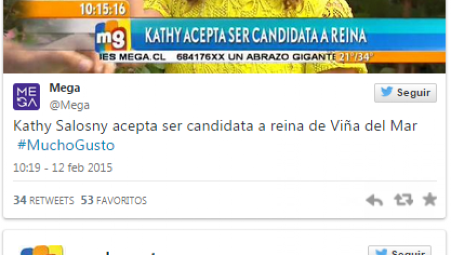 Confirmado: Katherine Salosny es candidata a reina de Viña del Mar