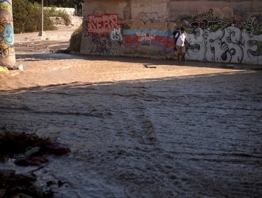 Rio San José de Arica baja por segunda vez en el año