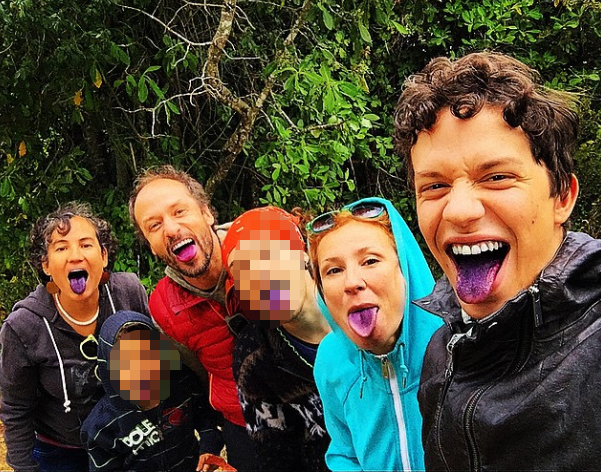 Sigrid Alegría se fue de vacaciones con su novio y su ex