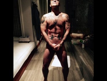 Robbie Williams festejó su cumpleaños con audaz imagen en Instagram