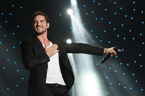Peak de sintonía obtuvo el Festival de Talca con David Bisbal
