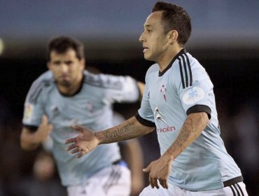 Fabián Orellana anotó en triunfo de Celta sobre Atlético de Madrid