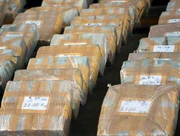 Armada colombiana incauta 428 kilos de cocaína destinados a Centroamérica